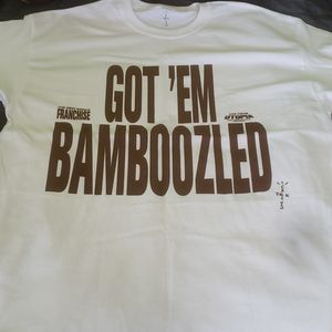 Travis Scott Franchise White Tee Promo #2